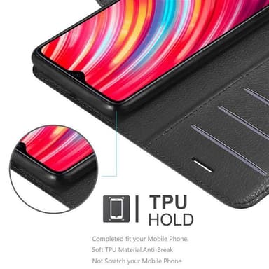 Xiaomi RedMi NOTE 8 PRO Plånboksfodral Skal (Svart)