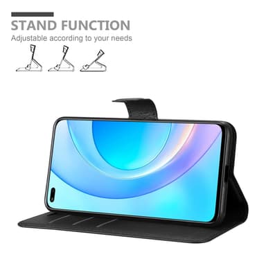 Honor 50 LITE Plånboksfodral Skal (Svart)
