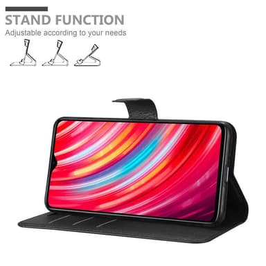 Xiaomi RedMi NOTE 8 PRO Plånboksfodral Skal (Svart)