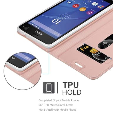 Sony Xperia C4 Fodral Skal Case (Rosa)