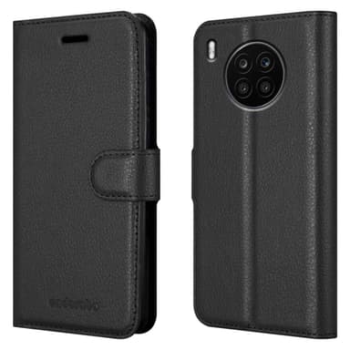 Honor 50 LITE Plånboksfodral Skal (Svart)