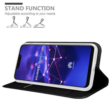 Huawei MATE 20 LITE Fodral Skal Case (Svart)