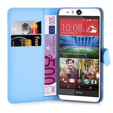 HTC Desire EYE Plånboksfodral Skal (Blå)
