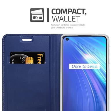 Realme 6 4G / 6s Fodral Skal Case (Blå)