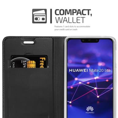 Huawei MATE 20 LITE Fodral Skal Case (Svart)
