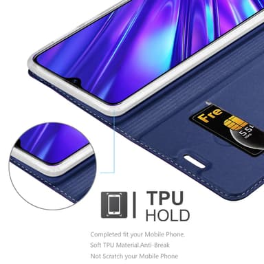 Realme 5 / 5i / 6i / C3 Fodral Skal Case (Blå)