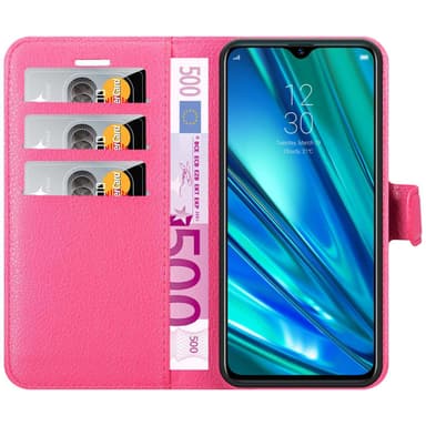 Realme 5 PRO / Realme Q Plånboksfodral Skal (Rosa)