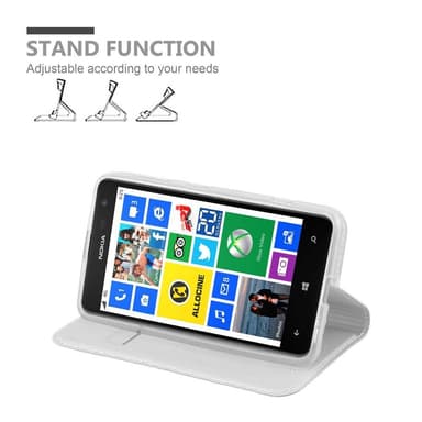 Nokia Lumia 625 Fodral Skal Case (Silver)