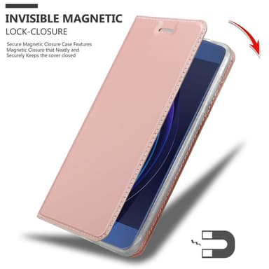 Honor 8 / 8 PREMIUM Fodral Skal Case (Rosa)