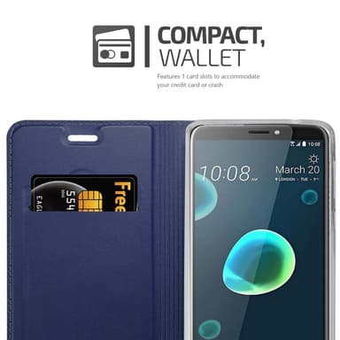 HTC Desire 12 PLUS Fodral Skal Case (Blå)