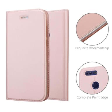 Honor 8 / 8 PREMIUM Fodral Skal Case (Rosa)