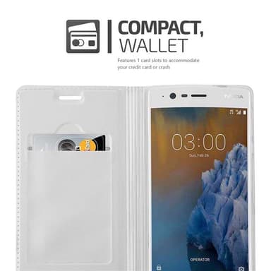 Nokia 3 2017 Fodral Skal Case (Silver)