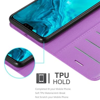 Honor 9X LITE Plånboksfodral Skal (Lila)