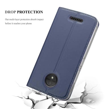 Motorola MOTO C Fodral Skal Case (Blå)