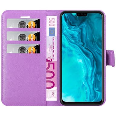 Honor 9X LITE Plånboksfodral Skal (Lila)