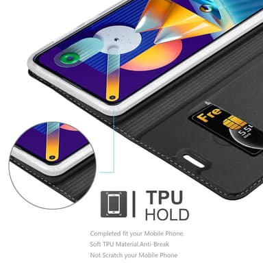 Samsung Galaxy A11 / M11 Fodral Skal Case (Svart)