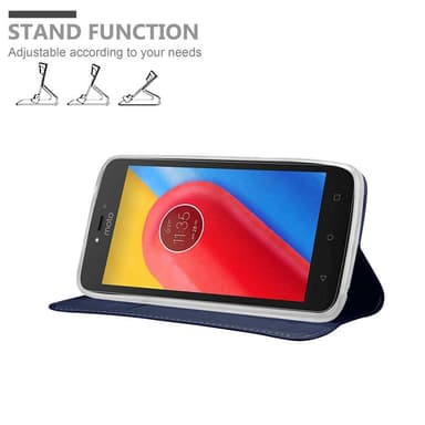 Motorola MOTO C Fodral Skal Case (Blå)