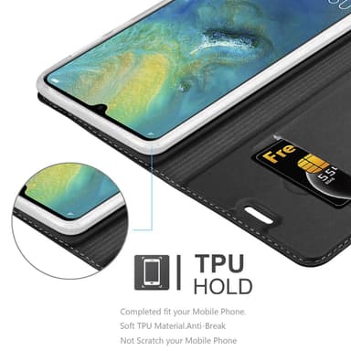 Huawei MATE 20 Fodral Skal Case (Svart)