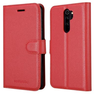 Xiaomi RedMi NOTE 8 PRO Plånboksfodral Skal (Röd)