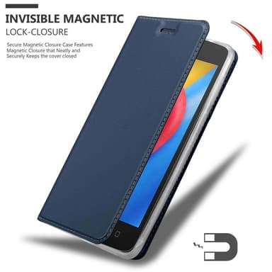 Motorola MOTO C Fodral Skal Case (Blå)