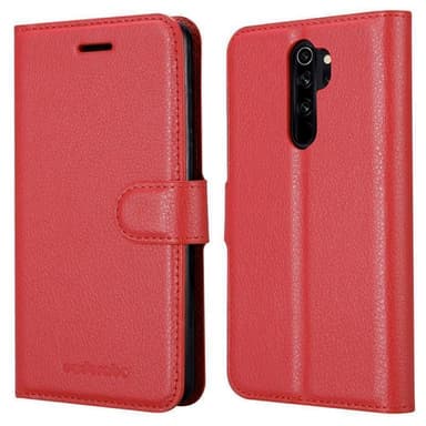 Xiaomi RedMi NOTE 8 PRO Plånboksfodral Skal (Röd)