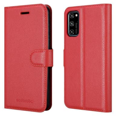 Honor View 30 PRO Plånboksfodral Skal (Röd)