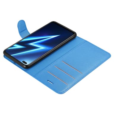 Realme 6 PRO Plånboksfodral Skal (Blå)