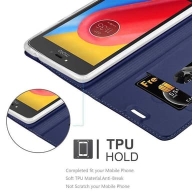 Motorola MOTO C Fodral Skal Case (Blå)