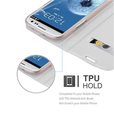 Samsung Galaxy S3 / S3 NEO Fodral Skal Case (Silver)