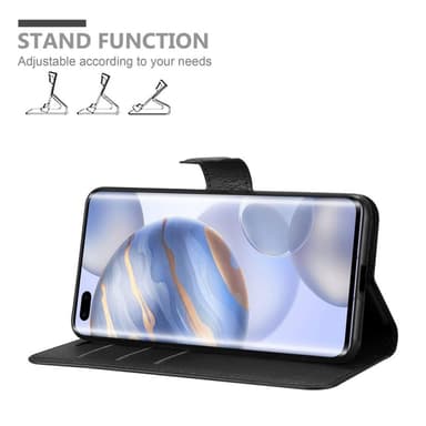 Honor 30 PRO Plånboksfodral Skal (Svart)