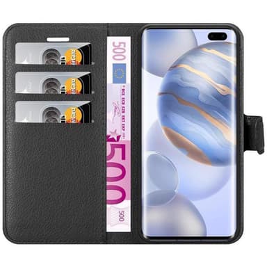 Honor 30 PRO Plånboksfodral Skal (Svart)