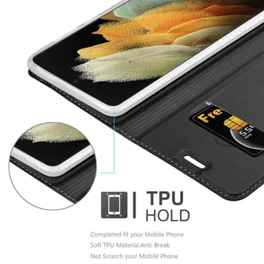 Samsung Galaxy S21 ULTRA Fodral Skal Case (Svart)