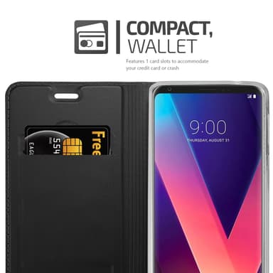 LG V30 / V30+ / V30S / V30S+ Fodral Skal Case (Svart)