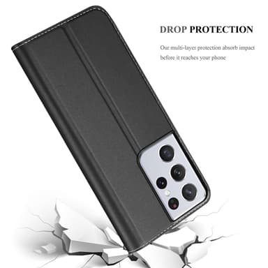 Samsung Galaxy S21 ULTRA Fodral Skal Case (Svart)