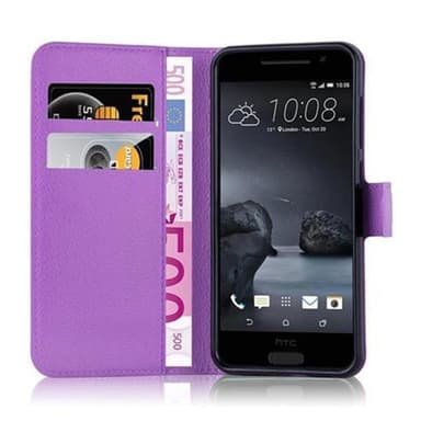 HTC ONE A9 Plånboksfodral Skal (Lila)