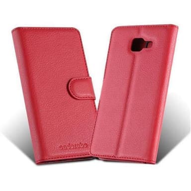 Samsung Galaxy A5 2016 Plånboksfodral Skal (Röd)