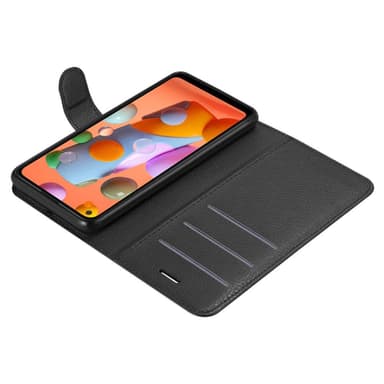 Samsung Galaxy A11 / M11 Plånboksfodral Skal (Svart)