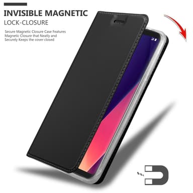 LG V30 / V30+ / V30S / V30S+ Fodral Skal Case (Svart)