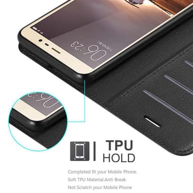 Xiaomi RedMi PRO Plånboksfodral Skal (Svart)