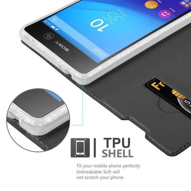 Sony Xperia M5 Fodral Skal Case (Svart)