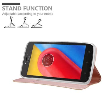 Motorola MOTO C Fodral Skal Case (Rosa)