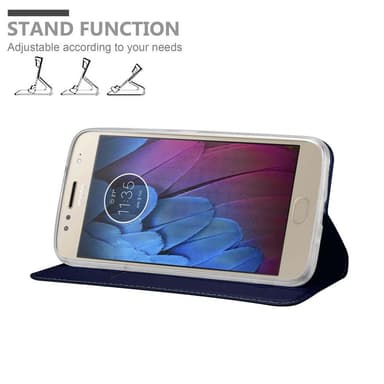 Motorola MOTO G5S PLUS Fodral Skal Case (Blå)
