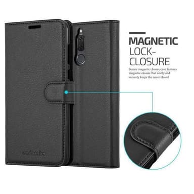 Huawei MATE 10 LITE Plånboksfodral Skal (Svart)