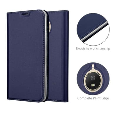 Motorola MOTO G5S PLUS Fodral Skal Case (Blå)