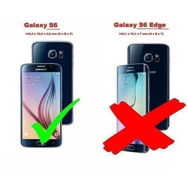 Samsung Galaxy S6 Plånboksfodral Skal (Grön)