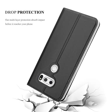 LG V30 / V30+ / V30S / V30S+ Fodral Skal Case (Svart)