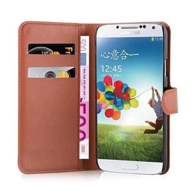 Samsung Galaxy S5 / S5 NEO Plånboksfodral Skal (Brun)