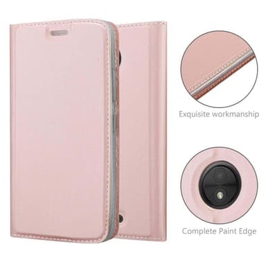 Motorola MOTO C Fodral Skal Case (Rosa)