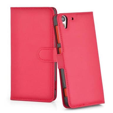 HTC Desire EYE Plånboksfodral Skal (Röd)