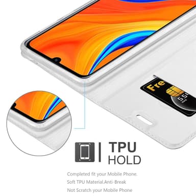 Huawei Y6S Fodral Skal Case (Silver)